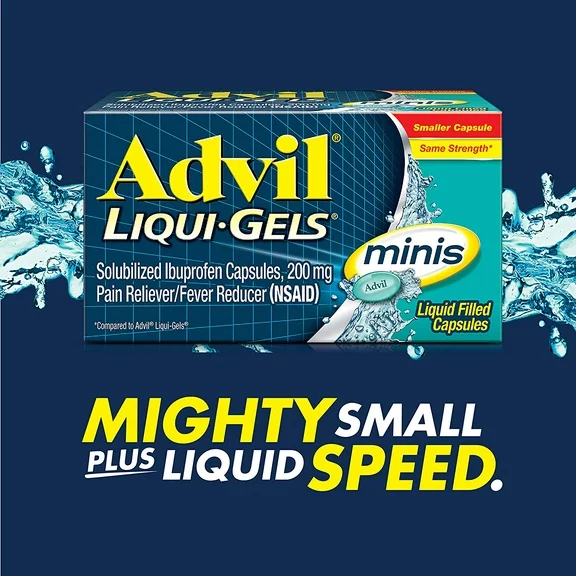Advil Liqui-gel Mini's 160 20ct Bonus