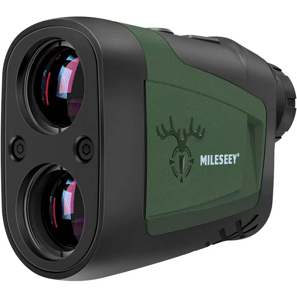 Laser Rangefinder Hunting 800Yards, Angle Horizontal & Vertical Distance, Scan Mode, Speed, Accurate, 6X Magnification Archery Rangefinder, Rain Mode in rain and Fog, Hardcase