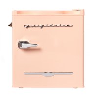 Frigidaire 1.6 Cu ft. Retro Compact Refrigerator with Side Bottle Opener, Coral