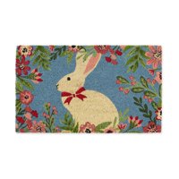 DII Easter Bunny Doormat, 18x30x0.5"