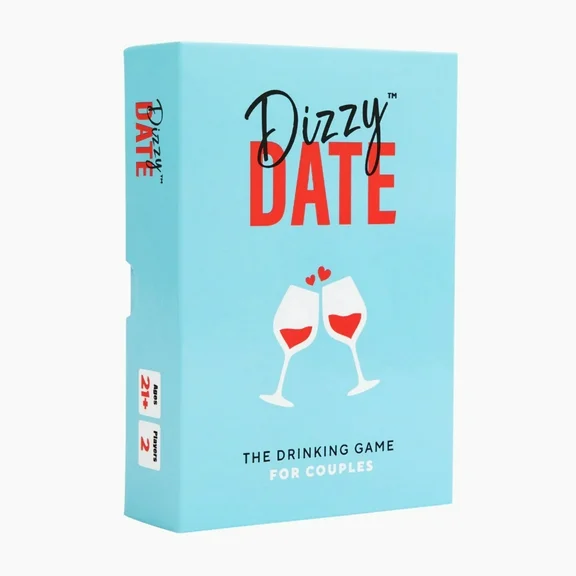 Dizzy Date - Adult Drinking Game for Couples. Perfect Valentine's Day Gift!