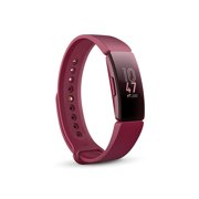 Refurbished Fitbit FB412BYBY Inspire Activity Tracker with S & L Band, One Size, Sangria