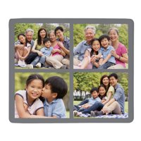 Personalized photo tile plush blanket - available in 4 colors