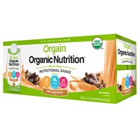 Orgain Organic Nutrition Shake, Iced Caf Mocha, 11 Ounce, 12 Count, Packaging May Vary