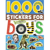 1000 Stickers For...: 1000 Stickers for Boys (Other)