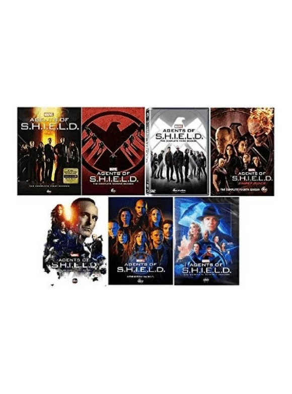 Marvels Agents of Shield: Complete Series 1-7 DVD (English only) (Action) (ABC Studios)