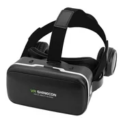 TOPINCN For VR SHINECON Virtual Reality 3D VR Glasses w/ Earphone for 3.5 -6.0  Android iOS Phones, 3D VR Glasses, 3D VR Goggles