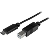 StarTech.com USB C to USB B Printer Cable, 3 ft / 1m, USB C Printer Cable, USB C to USB B Cable, USB Type C to Type B
