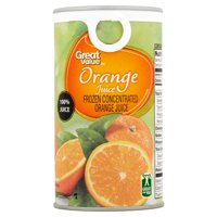 Great Value Orange Juice, 12 fl oz