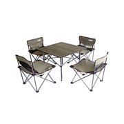 Portable Children's Camping Table and Chair Set