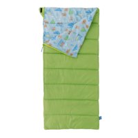 Firefly! Outdoor Gear Youth Warm Weather Rectangular Outdoor Sleeping Bag, Green (30 in. x 64 in.)