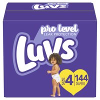 Luvs Pro Level Leak Protection Diapers Size 4 88 Count