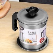 Party Yeah Grease Strainer Container Holder Storage Frying Cooking Oil Can Pot