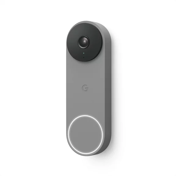 Google Nest Doorbell (Wired, 2nd gen) - Video Doorbell Camera - Doorbell Security Camera - Ash