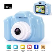 LNKOO Digital Camera for Kids,13MP 1080P Rechargeable Children's Toy Camera with 16G TF Card 2 Inch Video Recorder,Great Christmas Present Gift for 3-12 Year Old Boys Girls