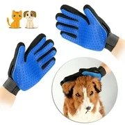 AGPtek Pet Grooming Gloves Dog Cat Hair Remover Mitt Massage Deshedding -2 pack