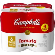 (4 Pack) Campbells Condensed Tomato Soup, 10.75 Ounce Can