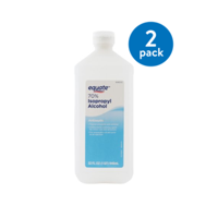 (2 Pack) Equate 70% Isopropyl Alcohol, 32 Oz