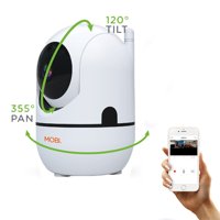 MobiCam HDX Smart HD WiFi Baby Monitoring Camera with Digital Pan, Tilt, Zoom and Two-way Audio