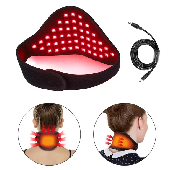 DGYAO Red Light Therapy Wrap Neck Wrist Infrared LED Light Pad Pain Relief