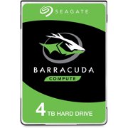 Seagate BarraCuda Mobile Hard Drive 4TB SATA 6Gb/s 128MB Cache 2.5-Inch 15mm (ST4000LM024)