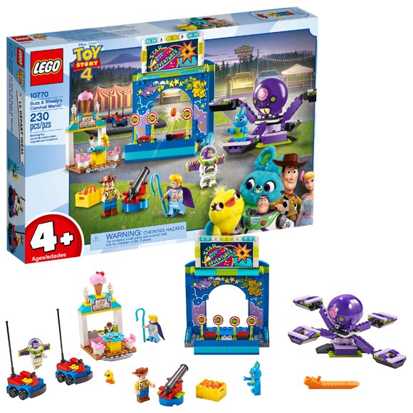 LEGO Disney Pixars Toy Story 4 Buzz & Woodys Carnival Mania 10770
