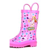 Shopkins Girl's Pink Rain Boots (Toddler / Little Kids)