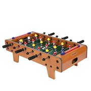 20" Mini Foosball Table for Kids Table Top Wooden Hockey Game Tabletop Soccer/Foosball Game Small Foosball Table Football Table for Family Night,Travel,Party Game