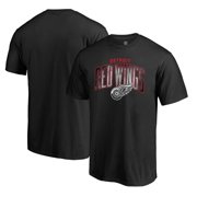 Detroit Red Wings Fanatics Branded Arch Smoke T-Shirt - Black