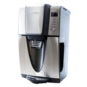 Mr. Coffee 24 Hour Programmable Power Serve 12 Cup Coffee Maker, Stainless Steel