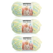 Bernat (3 Pack) Soft Baby Yarn for Blanket, Crochet, Knitting, Super Bulky