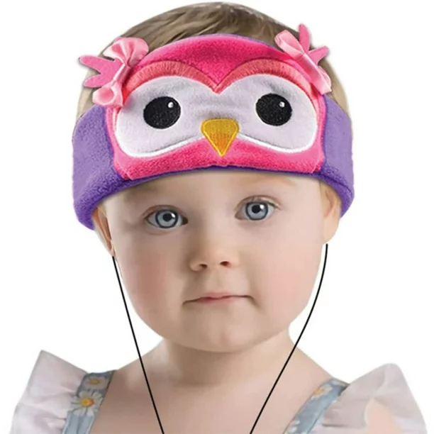 Contixo Kids Headphones Soft Fleece Headband Volume Limited with Ultra-Thin Speakers H1-Owl