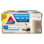 Branded Atkins French Vanilla Ready to Drink Shake (15 pk.)