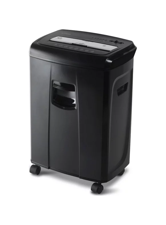 Aurora GB 12-Sheet Crosscut Paper and Credit Card Shredder with Pullout Basket