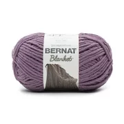 Bernat Blanket Yarn, Shadow Purple, 10.5oz(300g),Super Bulky,Polyester