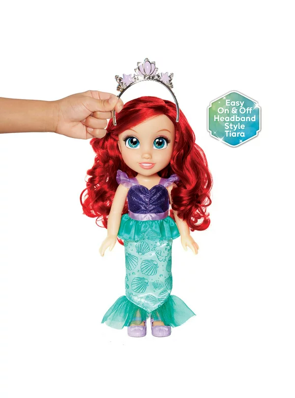 Disney Princess My Friend Ariel Doll 14 inch Tall Includes Removable Outfit and Tiara, for Children Ages 3+