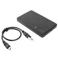 Aktudy 2.5 inch Hard Disk Case SATA USB2.0 HDD Box External Hard Drive Enclosure