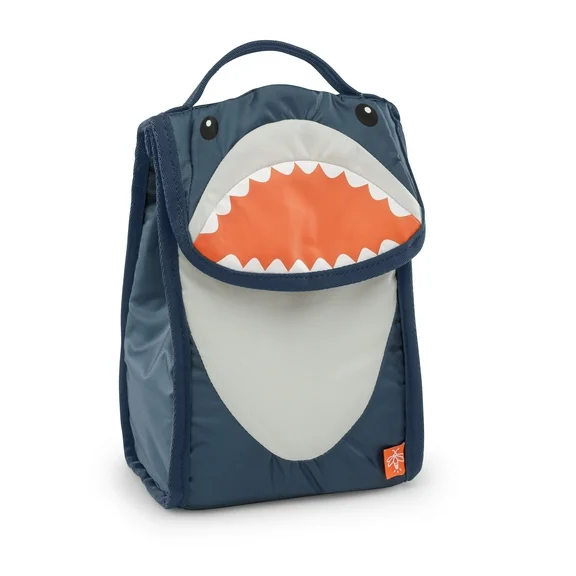 Firefly! Outdoor Gear Finn the Shark Kid's Lunch Bag (7 in. x 5 in. x 10 in.), Unisex