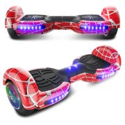CHO NEW Generation Electric Hoverboard Two Wheels Smart Self Balancing Scooter Hoover Board with Built in Speaker Flashing LED Light