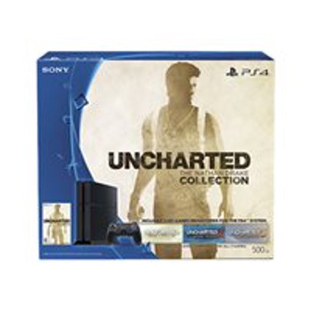 Sony PlayStation 4 - Uncharted: The Nathan Drake Collection Bundle - game console - 500 GB HDD - jet black