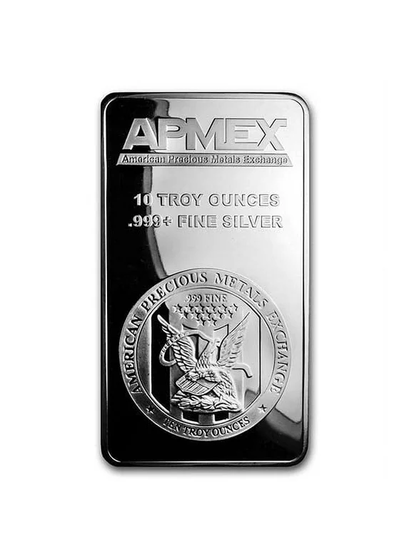 10 oz Silver Bar - APMEX - DX Offers Mall