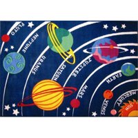 Fun Rugs Children's Fun Time Collection, Solar System