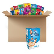 Kellogg's Breakfast Cereal, Single-Serve Boxes, Variety Pack, 3.20lb Case, 48 Ct