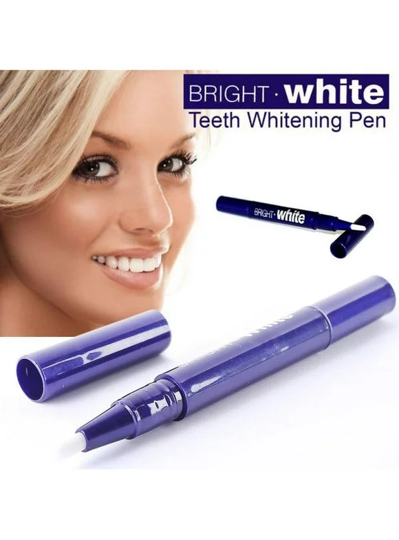 Bright Whitening Teeth Pen Tooth Gel Bleaching Dental Care Tool,Effective, Painless, No Sensitivity, Easy to Use, Travel-Friendly,Beautiful White Smile, Natural Mint Flavor