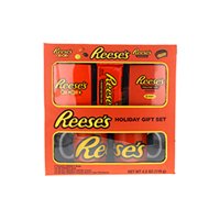 Hershey Reese's Lovers Holiday Gift Set, 2 Mugs with Chocolate