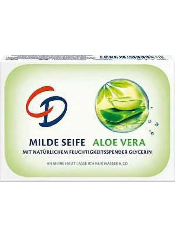 CD Mild Soap Bar: ALOE VERA -125g- Made in Germany