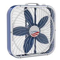 Lasko Limited Edition 20 Box Fan with 3 Speeds, B20610, Red, White & Blue
