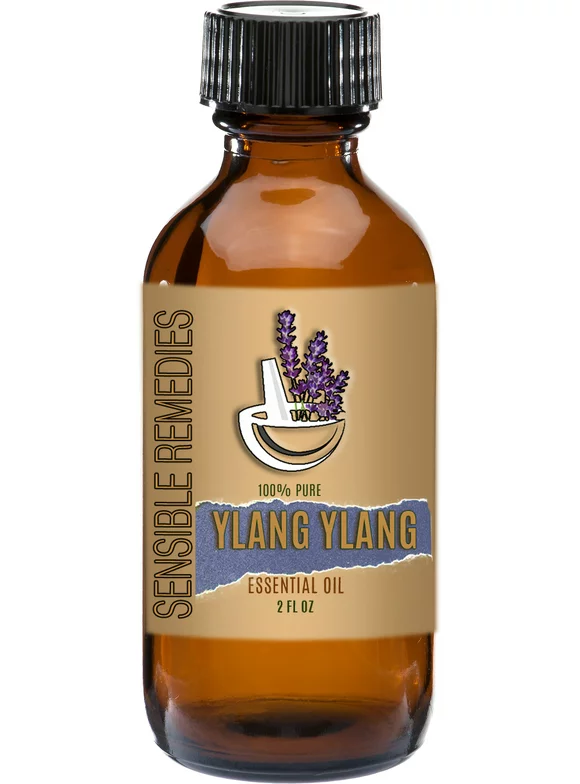Ylang Ylang 2 fl oz Essential Oil Sensible Remedies  100% Pure Therapeutic Grade
