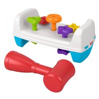 Fisher-Price Tap & Turn Bench, Double-Sided Infant & Toddler Toy