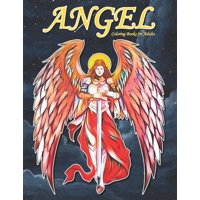 Adult Colouring Book: Angel Coloring Books for Adults : A Beautiful Angels Coloring Book for Adults (Paperback)